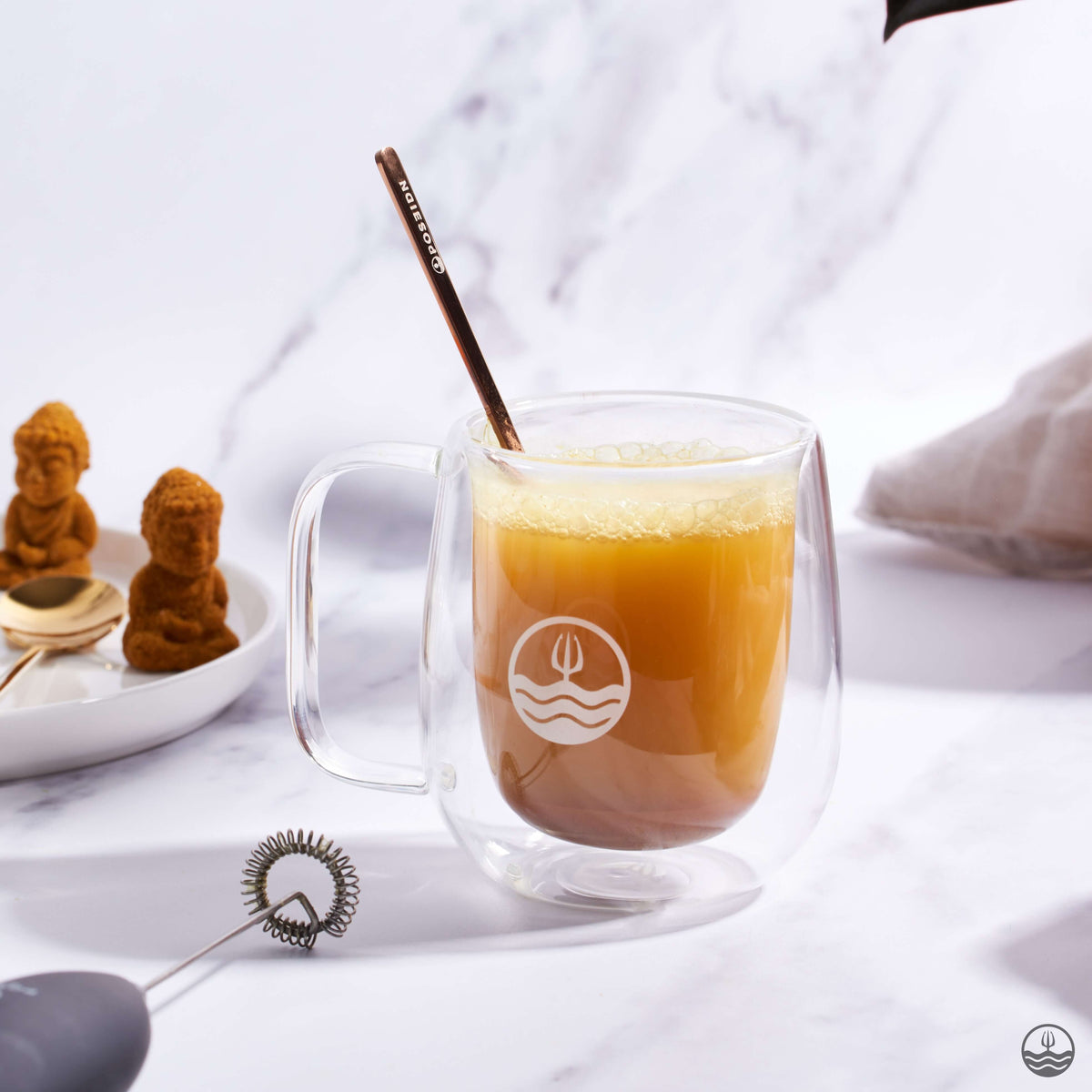 Bombes à Thé - Poseidn - Collection - Lait d'Or - London Fog - Rooibos - Citrouille Épicée