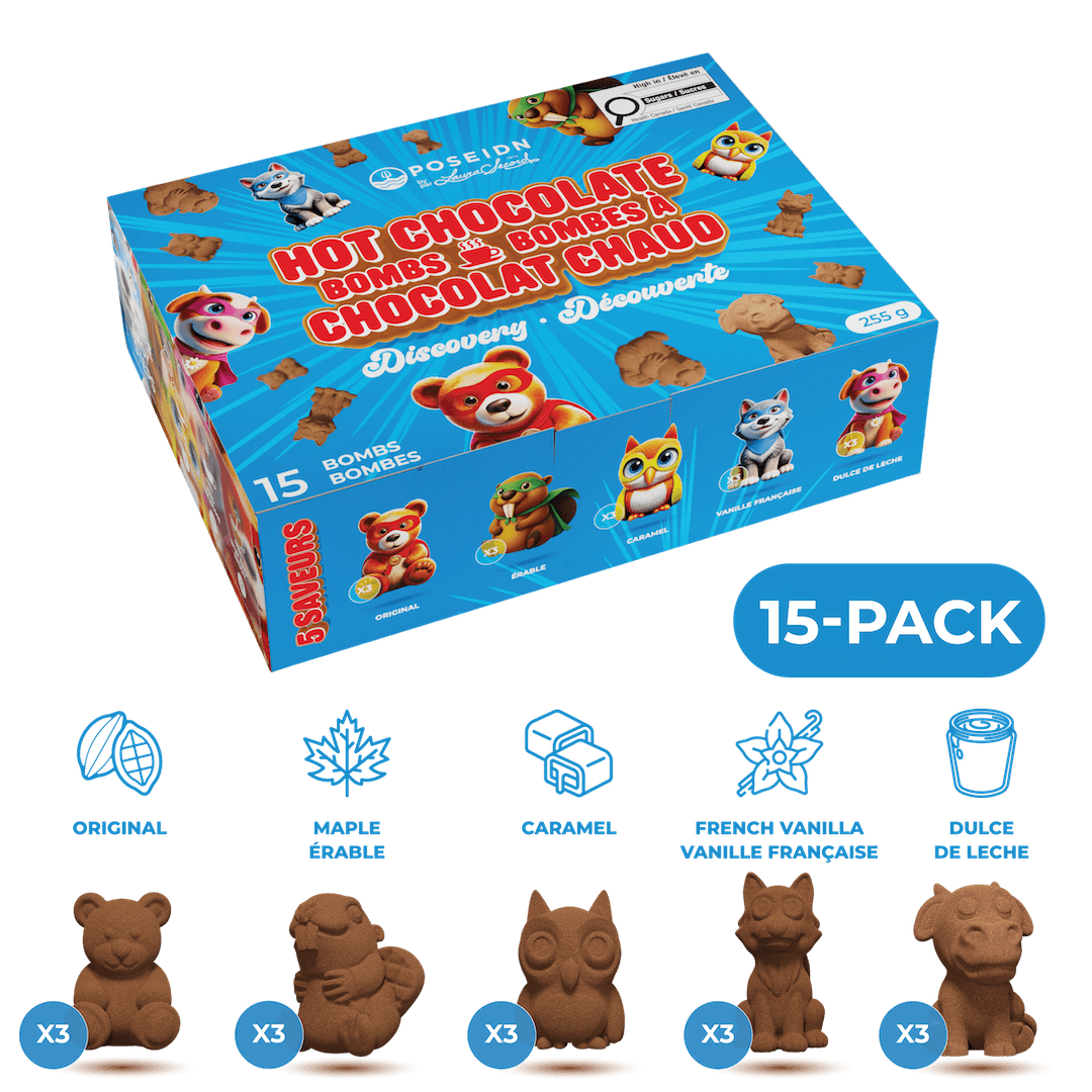Boîte Découverte de Supers Chocolats Chauds
