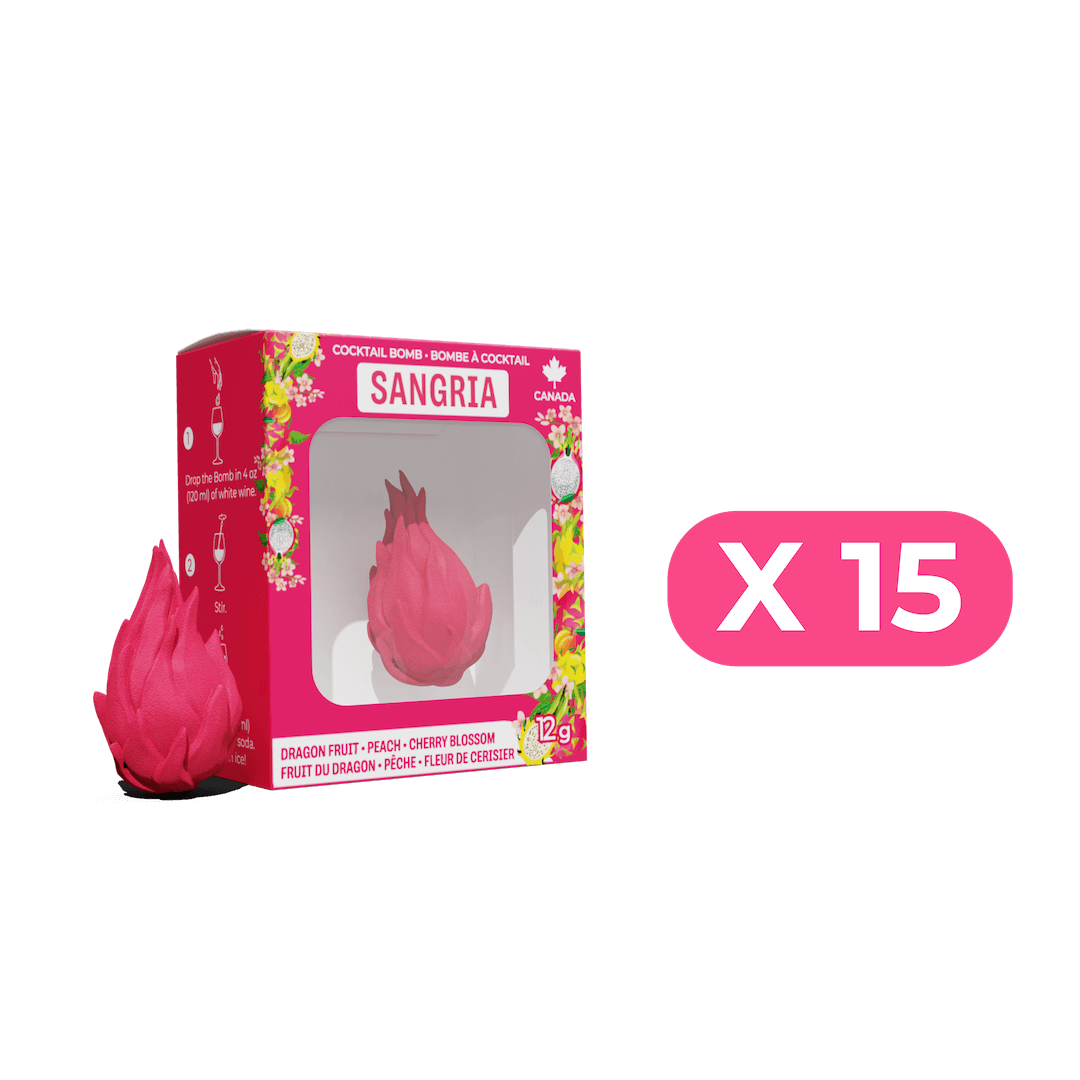 Sangria - Fruit du dragon, Pêche & Fleur de cerisier