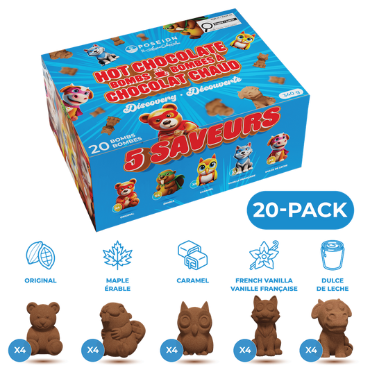 Boîte Découverte de Supers Chocolats Chauds