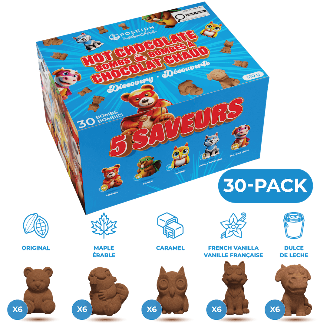 Boîte Découverte de Supers Chocolats Chauds