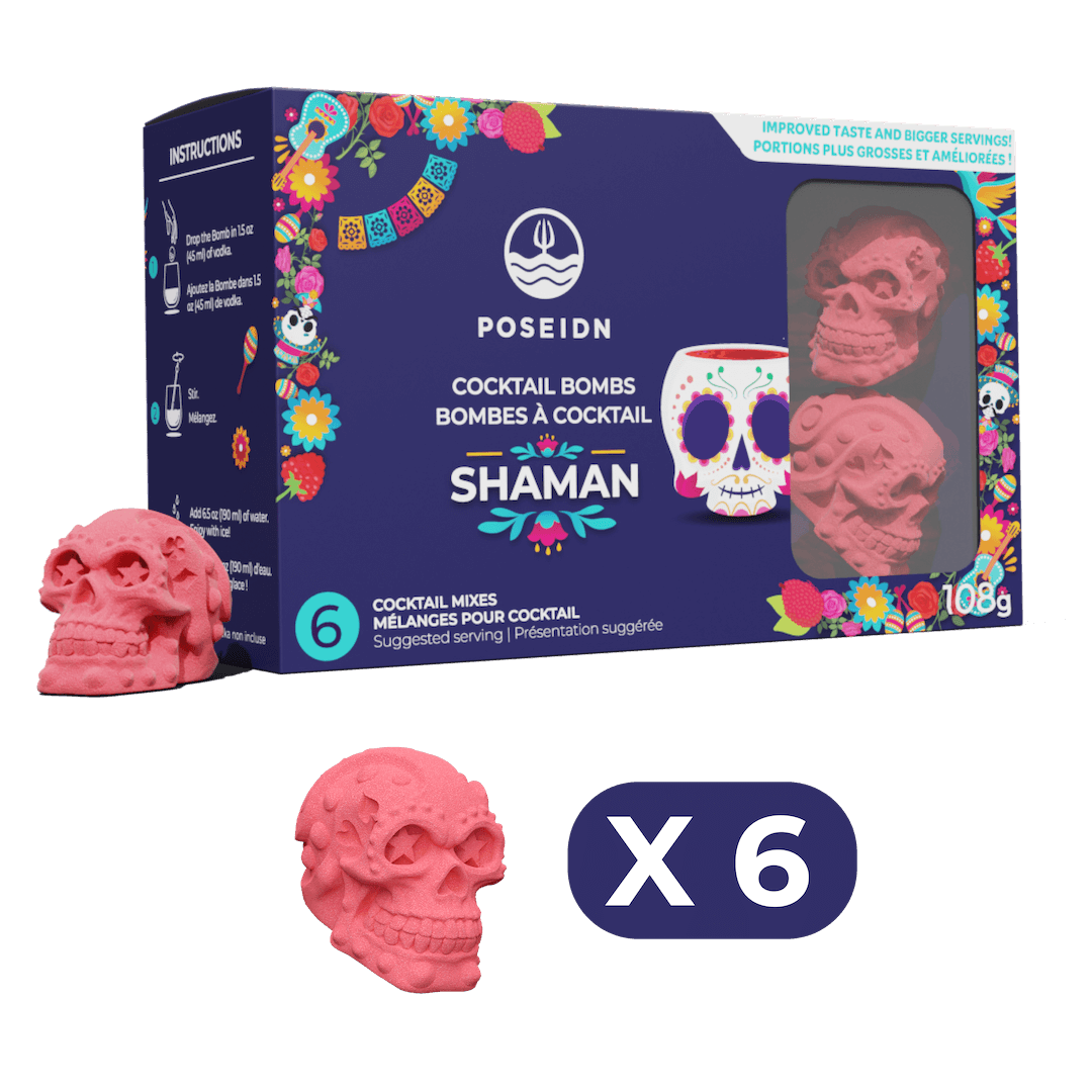 Vodka Shaman - Litchi, Framboise & Thé du labrador