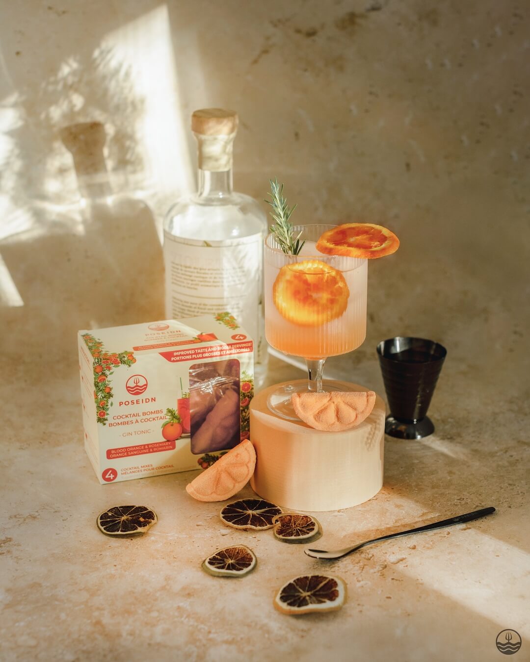 Gin Tonic - Orange sanguine et Romarin