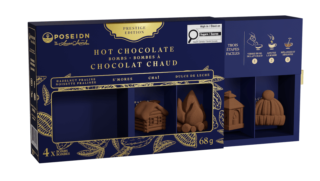 COFFRET SAPHIR DE CHOCOLATS CHAUDS