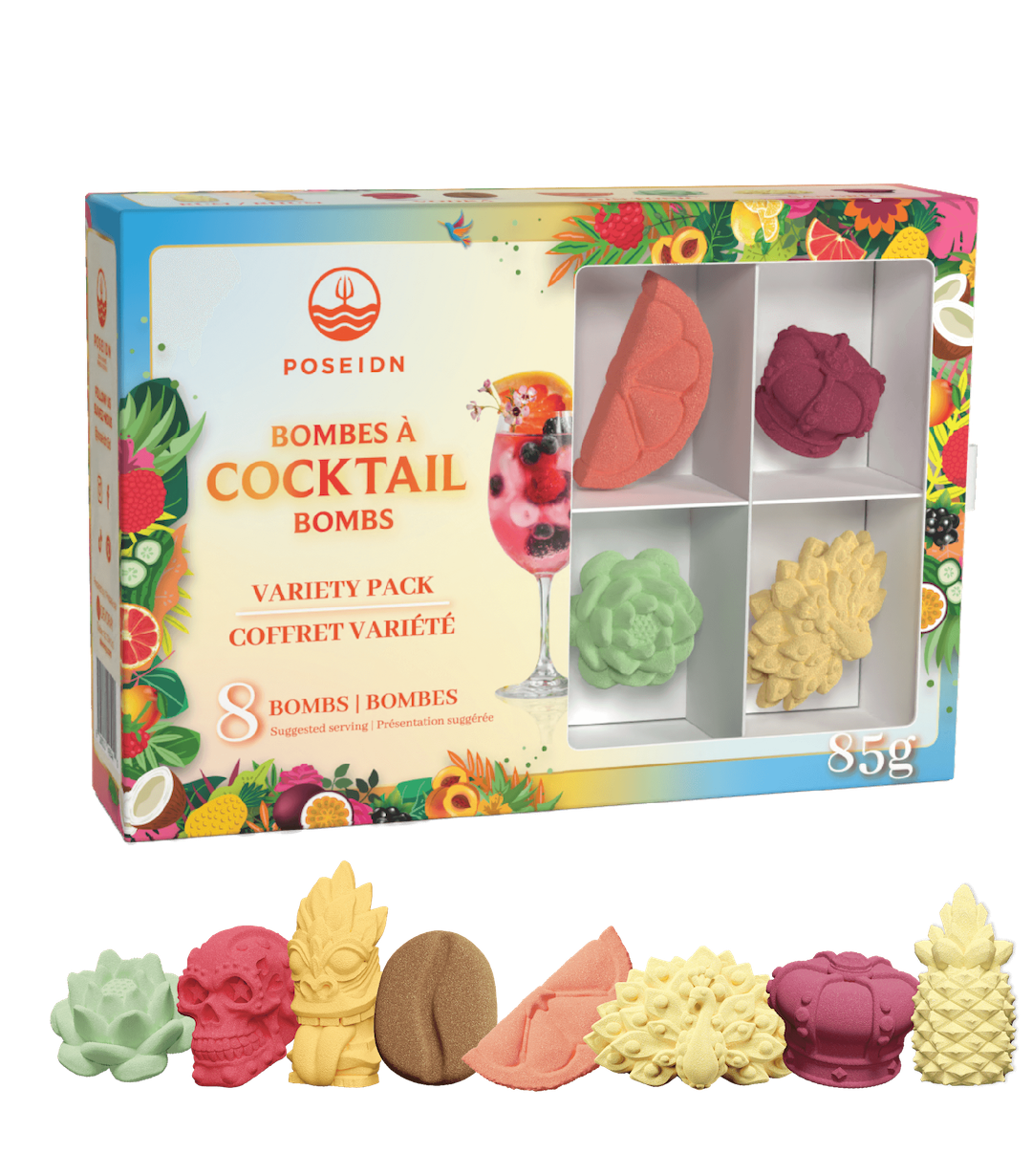 Coffret Variété de Cocktails - Poseidn