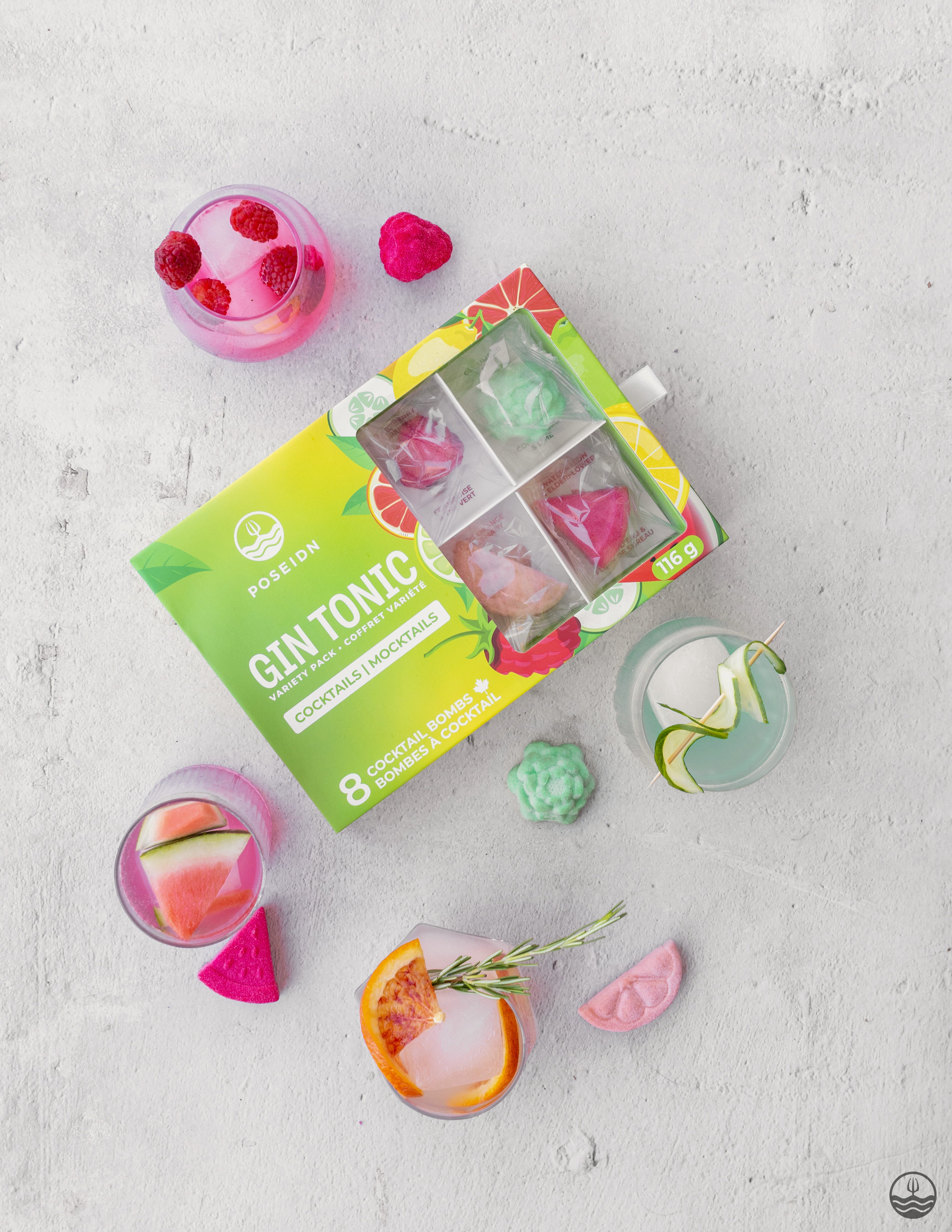 Coffret Variété de Gins Tonics/Mocktails