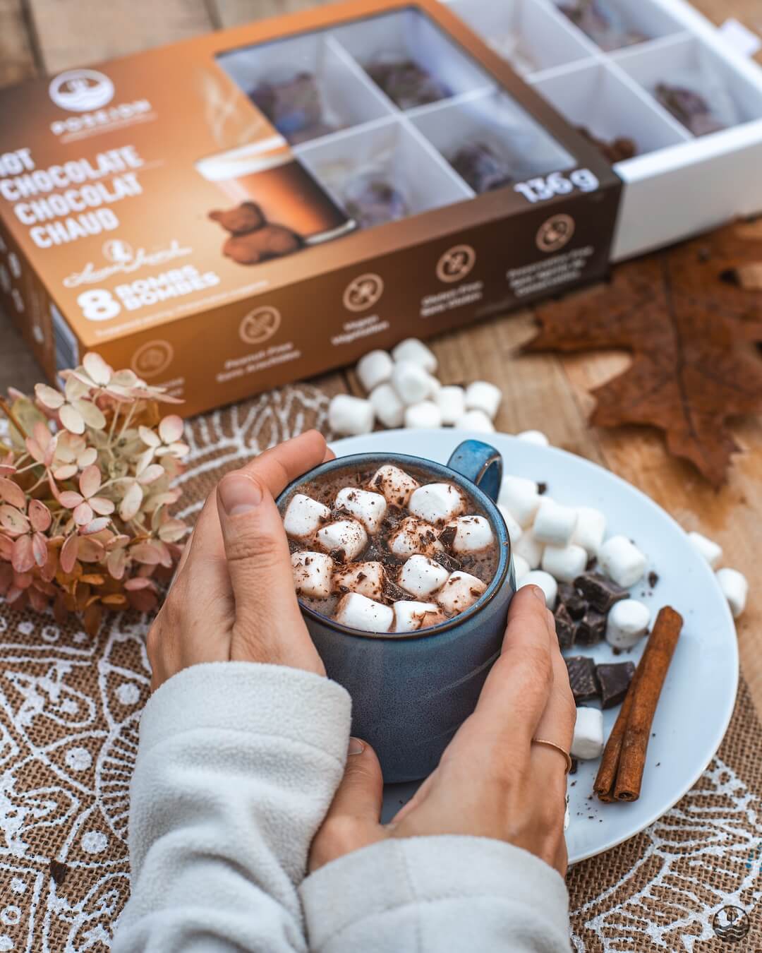 Coffret Variété de Chocolats Chauds