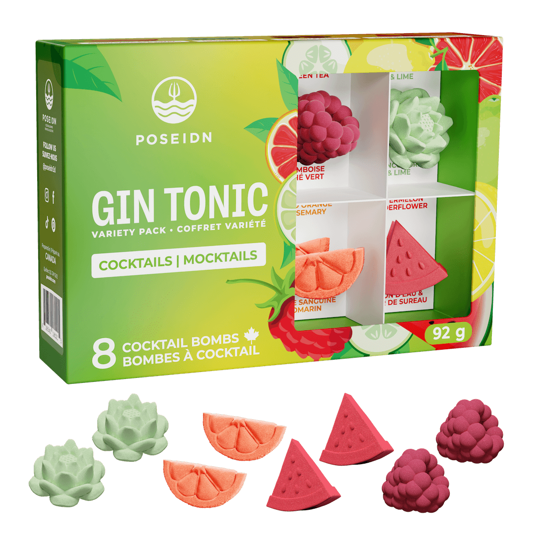 Coffret Variété de Gins Tonics/Mocktails