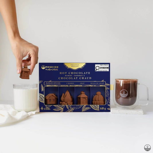 Coffret Saphir de Chocolats Chauds