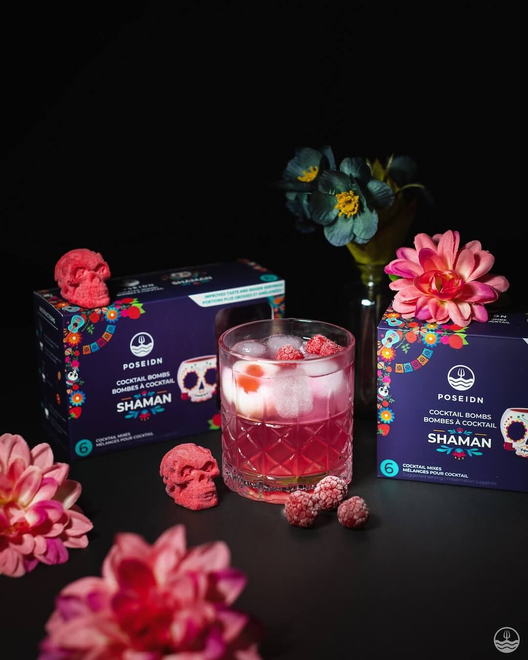 Vodka Shaman - Litchi, Framboise & Thé du labrador